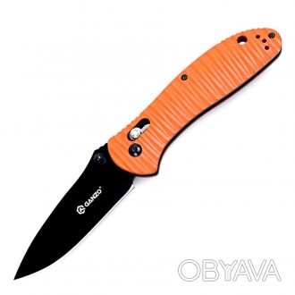 Складной нож Ganzo G7393P-OR оранжевый
Ніж повинен бути практичним і красивим. С. . фото 1