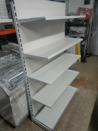 Стелажі торгові б в, пристінні стелажі для магазину б в, металеві стелажі б в, п. Київ. фото 1 Стелажі торгові б в, пристінні стелажі для магазину б в, металеві стелажі б в, п. Київ. фото 1