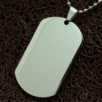 Замовити армійський жетон медальйон кулон для гравіювання
Військовий жетон медал. . фото 2