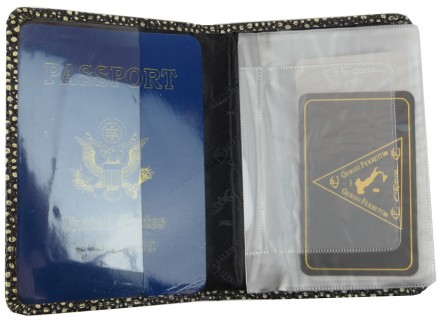 Обложка на паспорт, загранпаспорт из натуральной кожи Giorgio Ferretti GF0001907. . фото 5