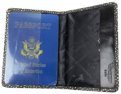 Обложка на паспорт, загранпаспорт из натуральной кожи Giorgio Ferretti GF0001907. . фото 4