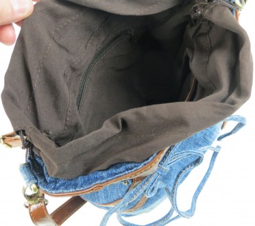 Джинсовая сумка женская Fashion jeans bag синяя Jeans8057 blue
Описание:
	Лицеву. . фото 10