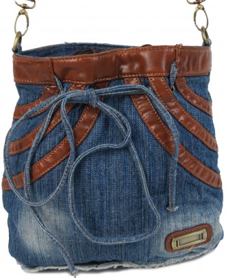 Джинсовая сумка женская Fashion jeans bag синяя Jeans8057 blue
Описание:
	Лицеву. . фото 2