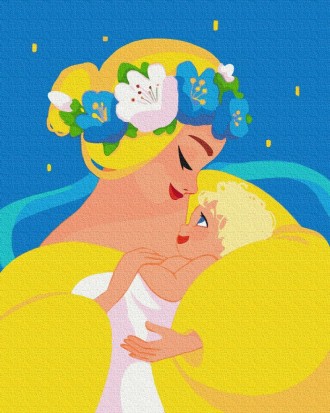 Картина за номерами: Ненька Україна ©Ірина Гармаш 40*50. Дніпро. фото 1 Картина за номерами: Ненька Україна ©Ірина Гармаш 40*50. Дніпро. фото 1