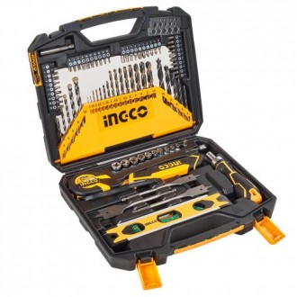 Набір інструменту універсальний 86 предметів INGCO використовується для ремонту,. . фото 2