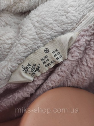Жіноча піжамна кофта з капюшоном Тканина 100 % поліестер. Розмір 40-42
. Заміри . . фото 4