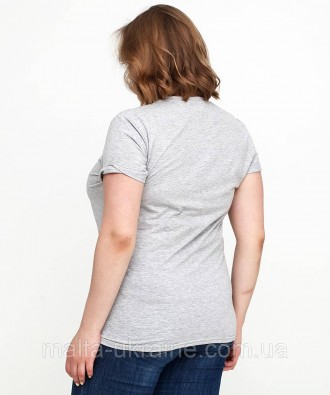
Эта женская футболка станет незаменимой частью вашего гардероба, предлагая комф. . фото 5