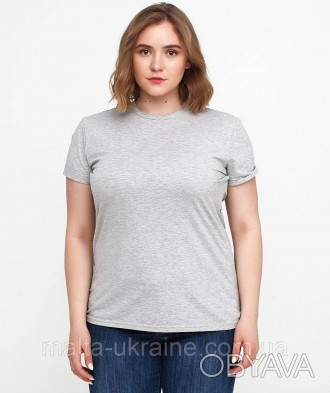 
Эта женская футболка станет незаменимой частью вашего гардероба, предлагая комф. . фото 1
