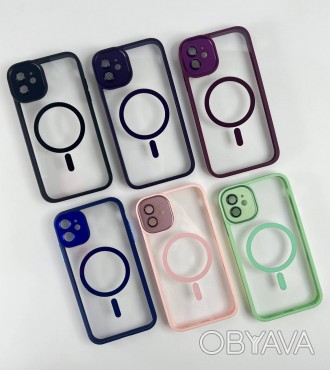 Чехол iPhone Crystal Case Full Camera with MagSafe 11  14 Pro  13 Pro  12 Pro  1