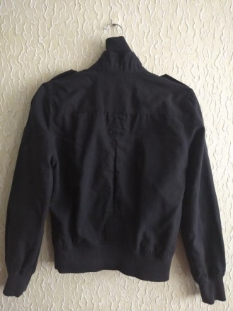 Коттоновая черная куртка ветровка,р.38, Adidas, Индонезия.
Состояние - все хоро. . фото 7