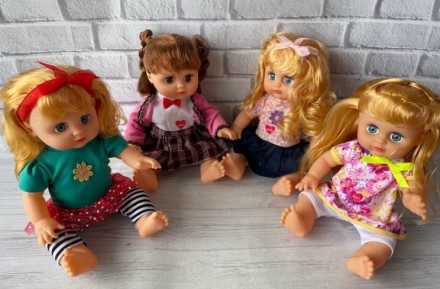 Кукла-пупс Алина с рюкзачком и звуковыми эффектами, 4 вида из популярной серии р. . фото 3