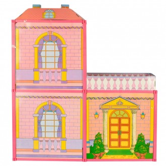 Современный, стильный двухэтажный кукольный домик My Lovely Villa - это детский . . фото 4
