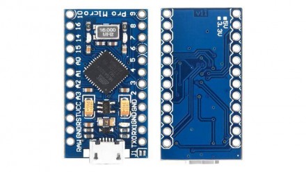 Arduino совместимый контроллер построеный на базе микроконтроллера ATmega32U4. И. . фото 5