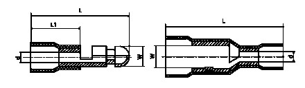 Коннектор круглый с изоляцией FPD 1.25 (разъем "Мама"). . фото 3