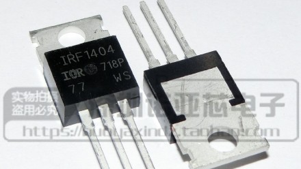 Транзистор IRF1404 полевой N-канальный 40V 162А TO-220.. . фото 4