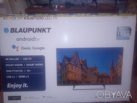 Продам телевізор Blaupankt 43ub7000