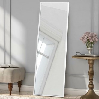 
	Размер: Высота 170 см Ширина 80 см
Отличное зеркало в стиле минимализм с белым. . фото 2