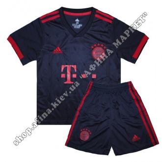 Детская футбольная форма Бавария Мюнхен 2022-2023 Adidas Third. Купить футбольну. . фото 2