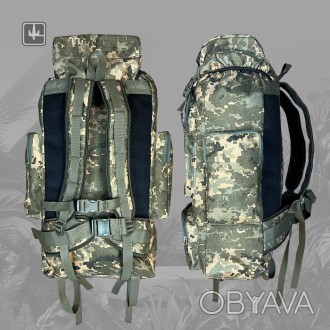 - Тканина: Cordura 1100 Den 
- Система Моллі 
- 5 додаткових відсіків
- Поясна п. . фото 1