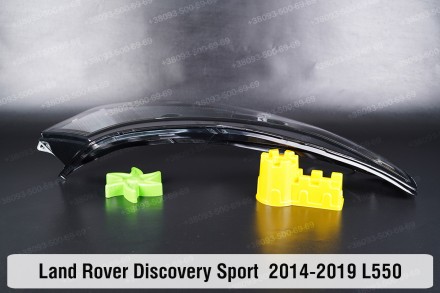 Скло на фару Land Rover Discovery Sport L550 (2014-2019) I покоління праве.У ная. . фото 8