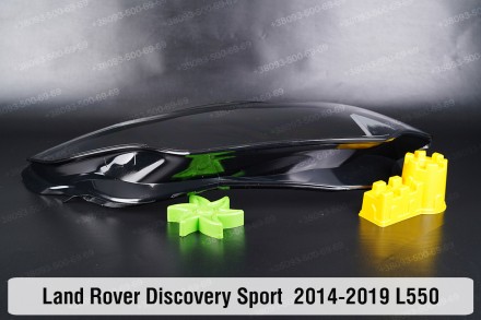 Скло на фару Land Rover Discovery Sport L550 (2014-2019) I покоління праве.У ная. . фото 9