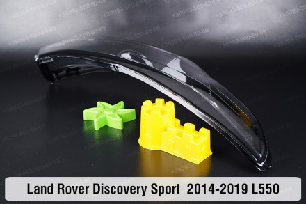 Скло на фару Land Rover Discovery Sport L550 (2014-2019) I покоління праве.У ная. . фото 5