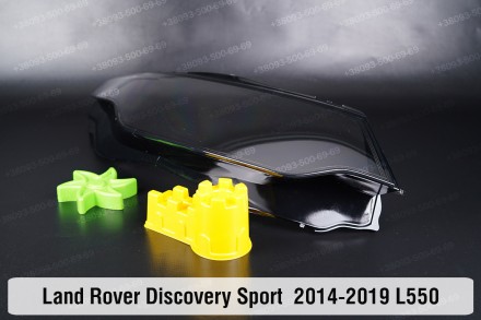 Скло на фару Land Rover Discovery Sport L550 (2014-2019) I покоління праве.У ная. . фото 7