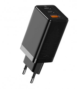 Быстрое зарядное устройство Baseus GaN 2 Pro 65W Quick Charger + кабель Type-C С. . фото 5