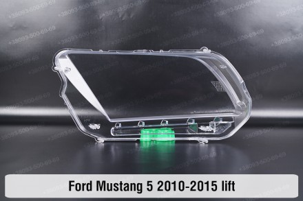 Стекло на фару Ford Mustang Mk5 (2010-2015) V поколение рестайлинг правое.
В нал. . фото 3