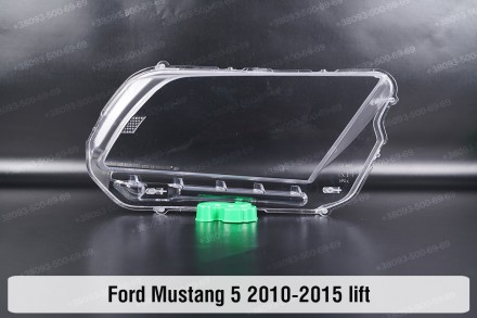 Стекло на фару Ford Mustang Mk5 (2010-2015) V поколение рестайлинг правое.
В нал. . фото 2