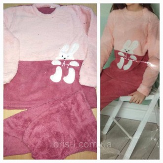 Якісні піжами махрові для дівчат від 6 років до 14 від турецького виробника 
Вир. . фото 3