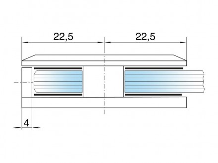 Коннекторы GIFF предназначены для монтажа стеклянных душевых кабин, боксов и пер. . фото 4