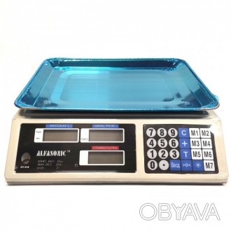 Торговые электронные весы Alfasonic AS-A072 до 50 кг
