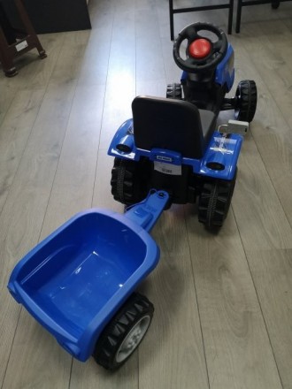 Для детей трактор на педалях с прицепом MMX MICROMAX (01-012) цвет синий
Игрушка. . фото 6
