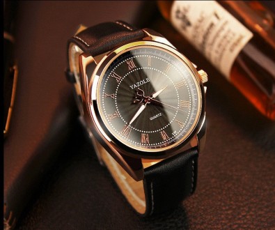  Мужские наручные часы Yazole Lux Характеристики: Материал корпуса - метал; Мате. . фото 3