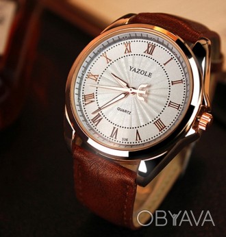 
 Мужские наручные часы Yazole Lux
 Характеристики:
Материал корпуса - метал;
Ма. . фото 1