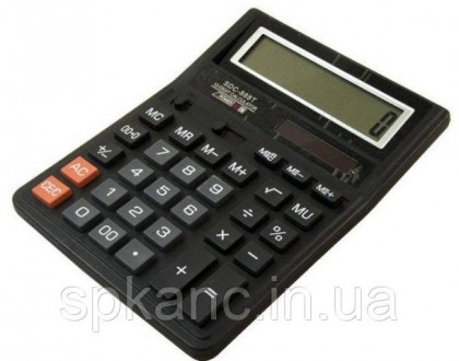 Калькулятор бухгалтерский настольный SDC-888T Калькулятор SDC-888T Калькулятор S. . фото 2