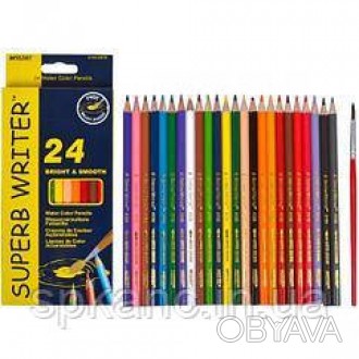 Мягкие цветные карандаши Marco Super Writer. Яркие, красочные, подходят для всех. . фото 1