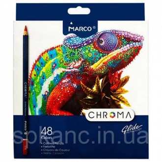Карандаши цветные Marco Chroma 48 цветов (8010-48CB) – это новая линейка професс. . фото 2
