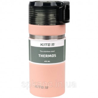 Термос Kite K21-320-02 зберігає температуру напоїв, щоб ви в будь-який момент мо. . фото 2