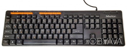 Описание Клавиатуры Meetion USB Multimedia Keyboard K600M RU, EN, черной
Meetion. . фото 1