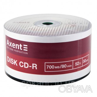 CD диск для одноразового запису інформації. Ємність диска 700 MB/80 min, швидкіс. . фото 1