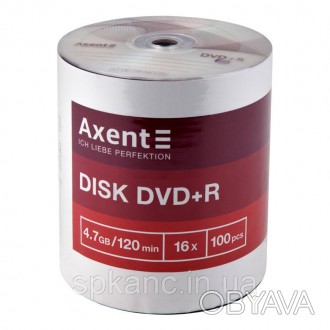 DVD диск для одноразового запису інформації. Ємність диска 4.7 GB/120 min, швидк. . фото 1