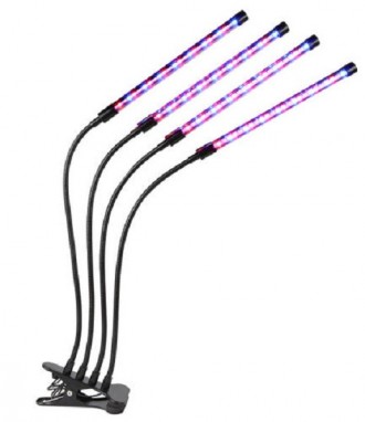 Описание Фитолампы светодиодной для растений Plant Grow Light 7819 с таймером, ч. . фото 7