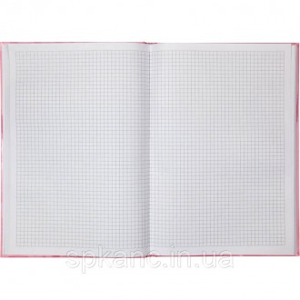 Книга записна А4, 96 арк., кл., Pastelini, рожева. . фото 6
