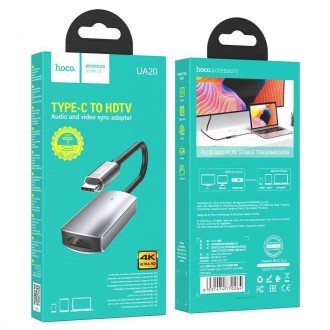 Переходник Type-C to HDMI – это адаптер, оснащенный HDMI разъемом и коннек. . фото 7
