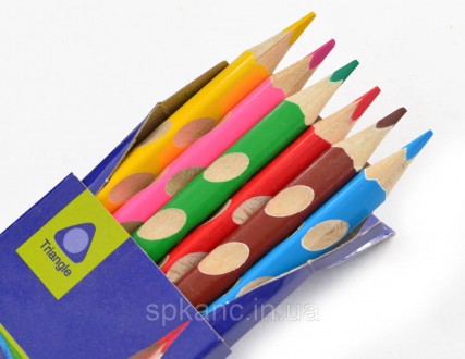Призначені для малювання.
Кількість олівців: 12 шт.
Корпус олівця має тригранну . . фото 3