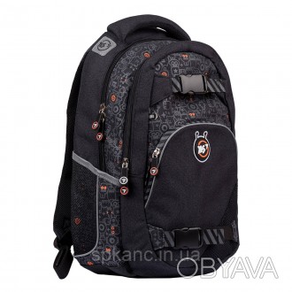 Рюкзак для середнього шкільного віку. Місткий і стильний шкільний рюкзак, модель. . фото 1
