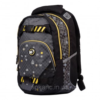 Рюкзак для середнього шкільного віку. Місткий і стильний шкільний рюкзак, модель. . фото 5