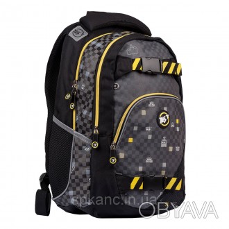 Рюкзак для середнього шкільного віку. Місткий і стильний шкільний рюкзак, модель. . фото 1